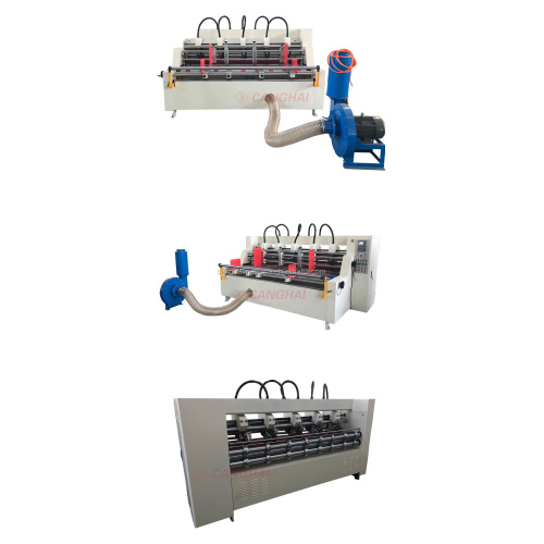 Automatic card thin blade slitter machine