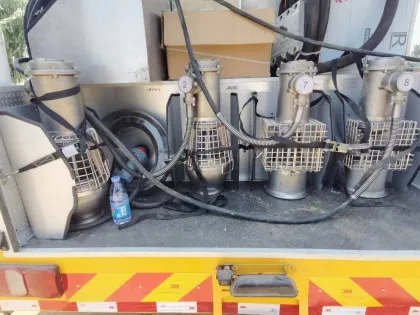 Sinotruk Deka Large Flow Drainage Emergency Vehicles: 4000, 5000, and 6000 Cubic Meters