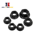 Hex Flange Nut Din6923 Zinc Black