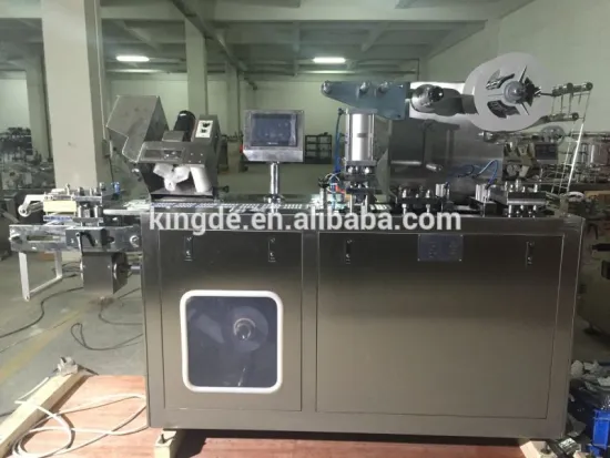 Factory price fully automatic tablets blister packing machine