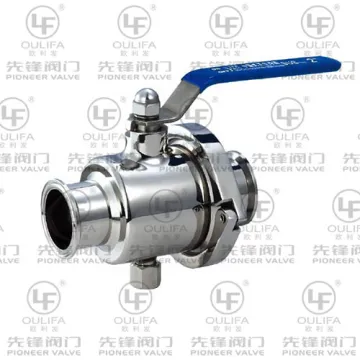 Sanitary Quick Coupling Ball Valve Wq8k1f