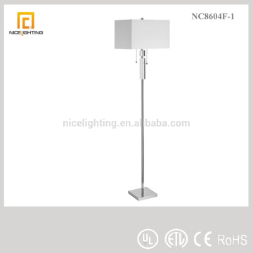 NEW PRODUCT iron+acrylic+fabric beige charcoal floor light