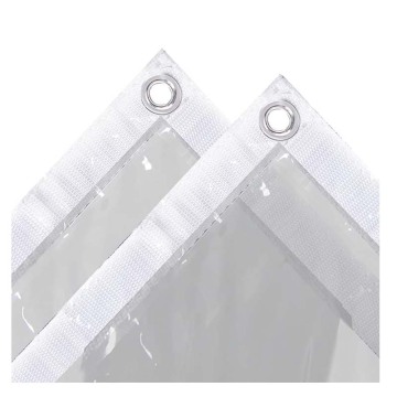 PVC TARPAULIN PVC กันน้ำอย่างหนัก - ฝาครอบไวนิลกลางแจ้งโปร่งใส
