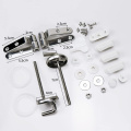 Fanmitrk Toilet Seat Hinge Stainless Steel BXG02