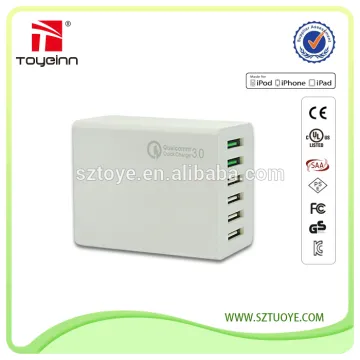 6 usb desktop charger wall plug 6 usb quick charger