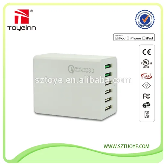 High quality 6 port usb charger usb wall quick charger