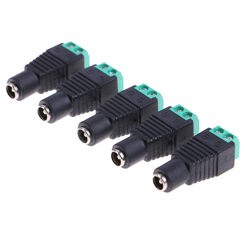 Female Power Socket DC Barrel Cable Connector