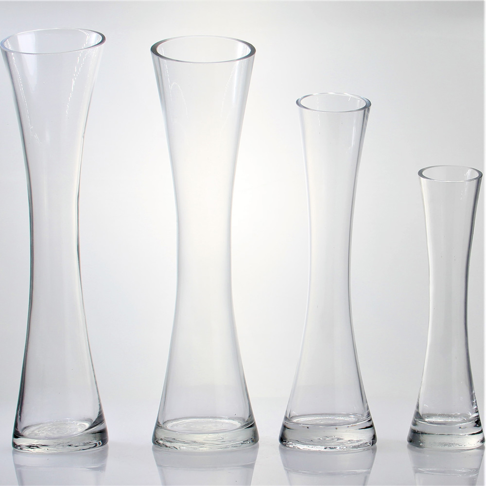 Transparent Flower Glass Vases
