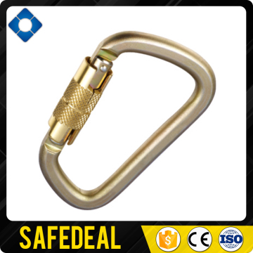Fall Protection Cold Formed Steel Twist Safety Carabiner