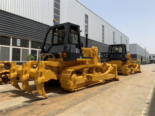 Shantui Bulldozer SD22 dengan Kembali Tiga Ripper Shrank