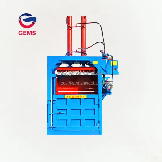 Plastic Pet Bottle Baling Machine Leaf Compactor Machine