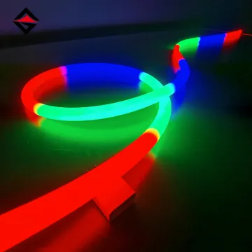 360 Degree Bendable Silicone Tube Addressable LED Strip Lighting