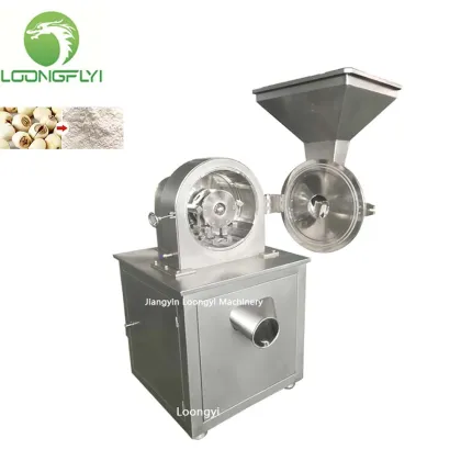 Loongyi carob seeds cassava mill machine