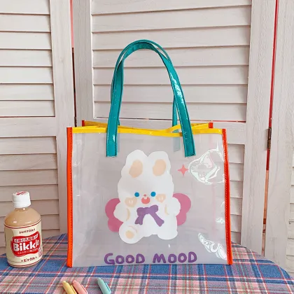 handbag cartoon cute bear rabbit large shoulder bag