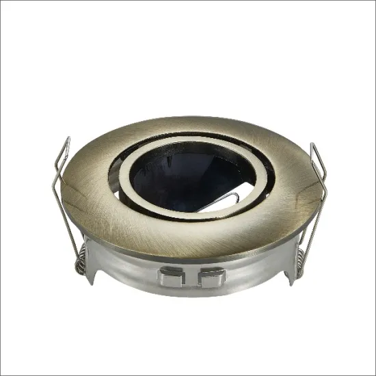 Adjustable Round Spotlight LED MR16 GU10 Aluminum Downlight Fixture