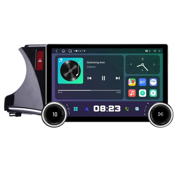 11,8 "Diamond Dual Knoben 2K Qled Screen 2 Din Android Car Radio für Honda City 2014-2018 Stereo Android Auto CarPlay