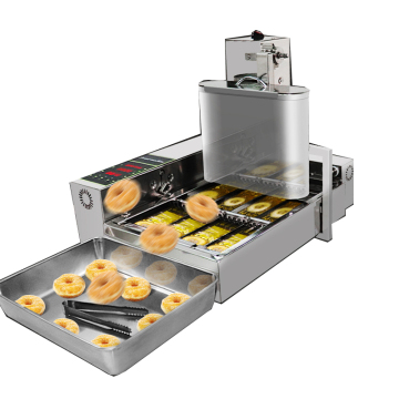 Large Capacity 9.5L Fully Automatic Donut Frying Machine - 6 Rows