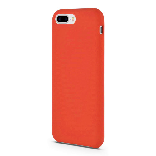 Red Liquid Silicone Rubber Protective Shell for iPhone8