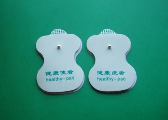 Reusable 8 Shape 3.5mm  Physiotherapy Self Adhesive Electrodes Pad Swallow Electrodes For Tens Units