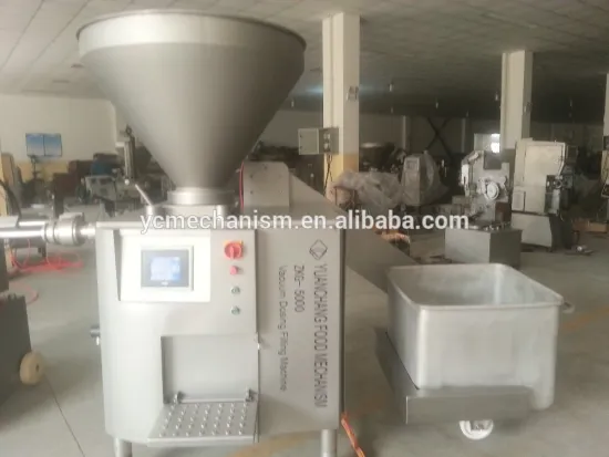 touch screen Vacuum filler stuffer Machine