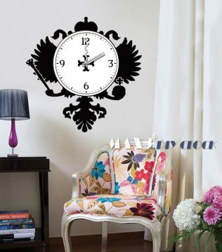 2016 Wholesale Fashionable Excellent Metal Customized Wall Clocks For living room