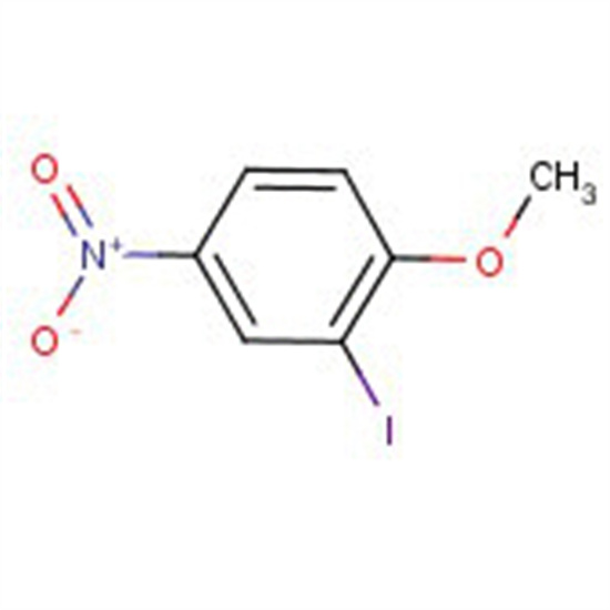 2-oodo-4-nitroanisol cas Nr. 5399-03-1 C7H6INO3