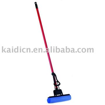 steel straight handle PVA mop
