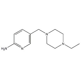 5 - ((4-Etilpiperazin-1-il) metil) piridin-2-amina CAS 1180132-17-5