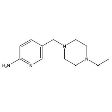 5 - ((4-Etilpiperazin-1-il) metil) piridin-2-amina CAS 1180132-17-5