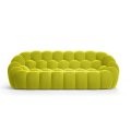 Contemporary living room sofa BUBBLE three-seater sofa