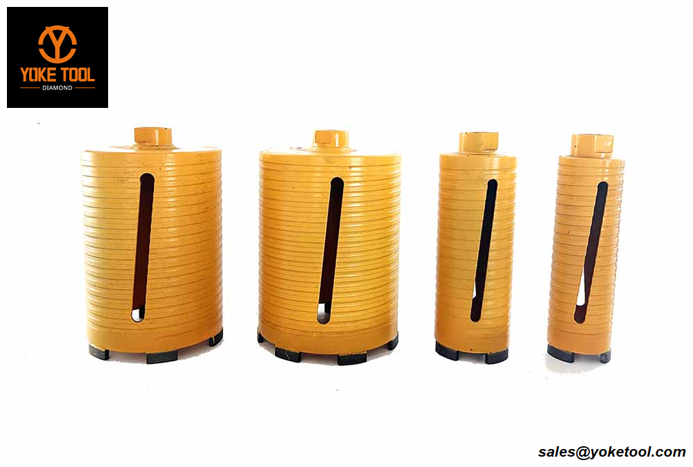 Piedra de azulejos de azulejos de granito seco núcleo de diamante 1/2BSP sin agua