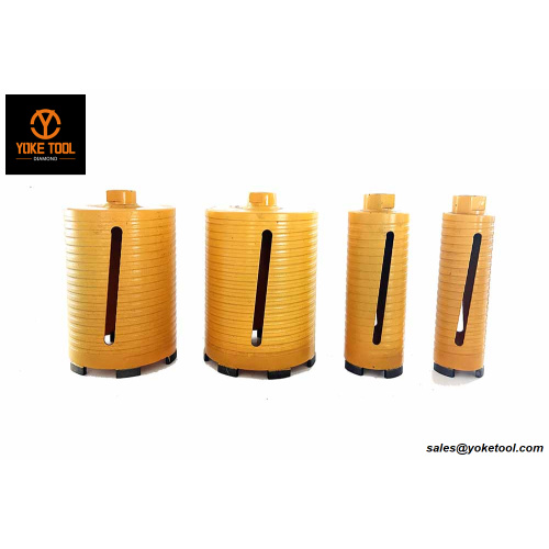 Piedra de azulejos de azulejos de granito seco núcleo de diamante 1/2BSP sin agua