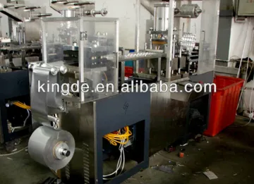Small pharmacy blister packing machine for medicine