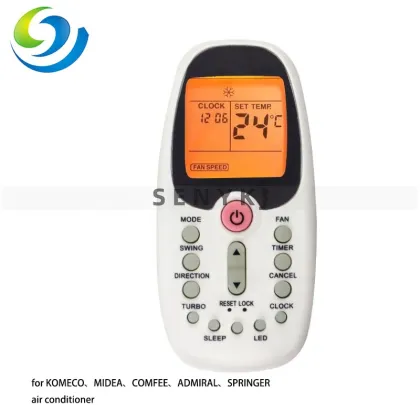 Air Conditioning Control for Midea Komeco R06/BGCE AC Remote