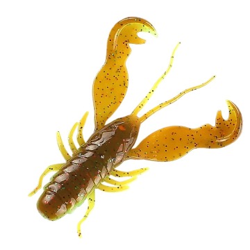 40mm Filet Craw 15pcs & 70mm Shrimp Lobster 6pcs Soft Plastic Lure Fishing Kit