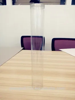 PVC cylinder packaging,cylinder gift boxes ,clear plastic tube boxes