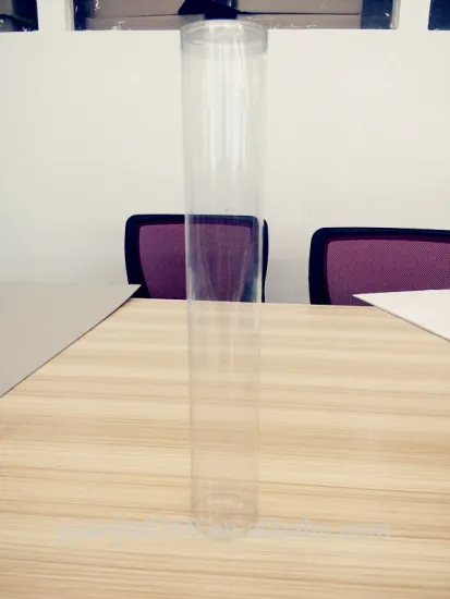 PVC cylinder packaging,cylinder gift boxes ,clear plastic tube boxes
