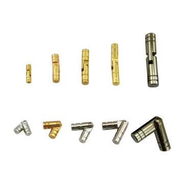 Miniature Brass Hinge Cylinder Gift Case for Wooden Boxes