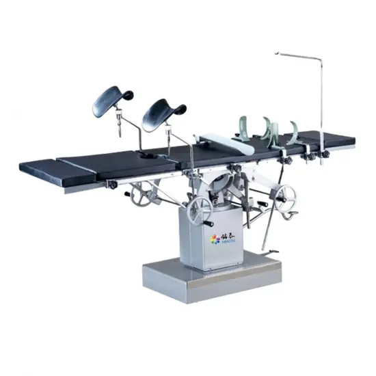 Lateral operated comprehensive operating table