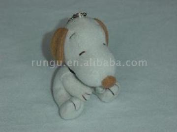plush little eye dog