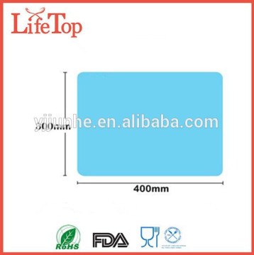 Multi Colors Kids Silicone Blank Placemat 16*12inch