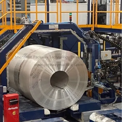 Fully Automatic Buckle Type Steel Belt Wrapping Machine