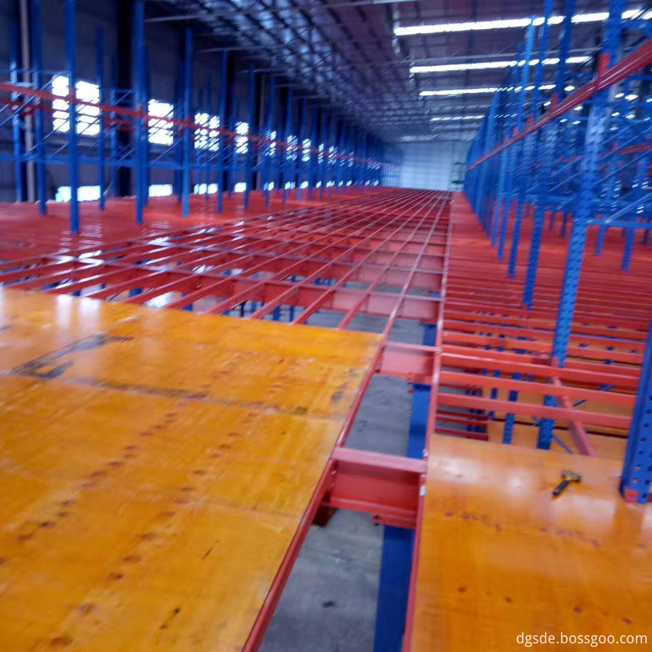 40000SQM Mezzanine Floor System Project For Aluminium