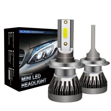 Nieuwe F3 Mini 30mm LED -koplampen voor auto's (H1, H4, H7, H11, 880, 881, 9005, 9006)