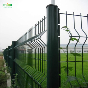 PE coated Galvanized triangle bending mesh fencing