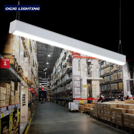 0-10V Dimming LED Batten Light for Warehouse - Single/Double Strips