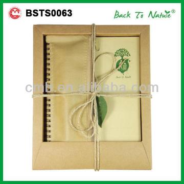Eco Gift Packing Back to School Stationery Set