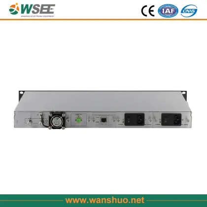 60km transmission network External Modulated Multi-Port Output 1550 Optic CATV Transmitter