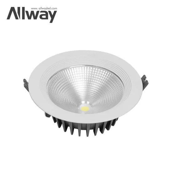 ALLWAY White Recessed Ceiling Lamp: A Fashionable LED Downlight for Hotels, Malls, and Showrooms