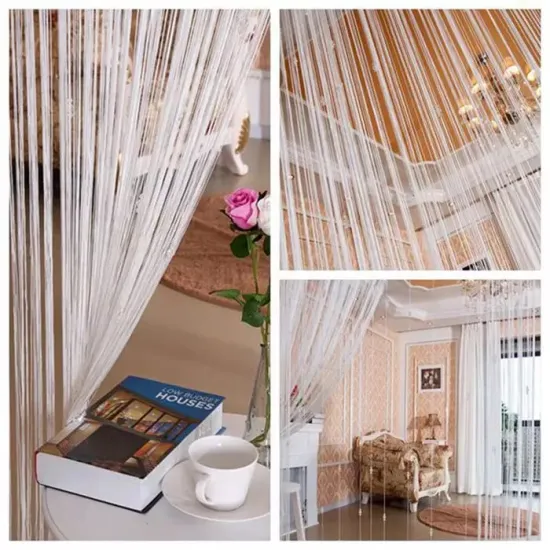 2021 Trendy Beaded Door Curtain: Latest Design in Stock